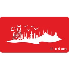 Ah! Güzel Istanbul! Tattoo Geçici Dövme Şablonları Kına Kalıpları