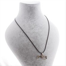 Zengezur Atatürk Imzası Kolye-Siyah