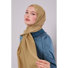 Lêvi D'or Misket Limon Düz Premium Abiye Şal