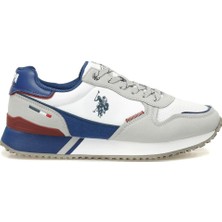 Us Polo 101952928 Ismos 5fx Beyaz Erkek Günlük Sneaker