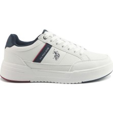 U.s. Polo 102021101 Nevada 5pr Beyaz Erkek Günlük Sneakers