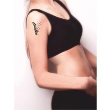 Kuş Tüyüsupertrend2 Tattoo Geçici Dövme Şablonları Kına Kalıpları