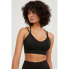 Savur Pedli Sporcu Kadın Büstiyer - Çapraz Sırt Detaylı Pedli Sporcu Sütyeni