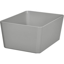 Kutu, Açık Gri, 13X18X8 cm