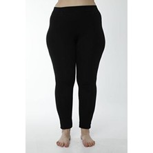 Loca Home Kadın Uzun Tayt Siyah Renk Büyük Beden Esnek Doku ile Rahat Hareket Özgürlüğü Sağlar