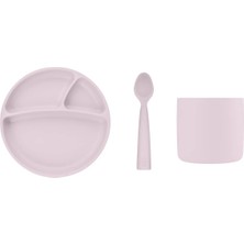 3 Parça Beslenme Seti Misty Lilac