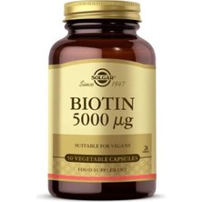 Biotin 5000 Mcg 50 Kapsül