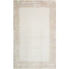 Hoom Rugs Bomonti Mhl 01 Cream Gold Viskon & Akrilik Modern Salon Halısı
