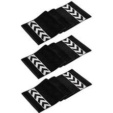 Sergeant 30X100 cm %100 PAMUK(450 Gsm) Siyah 3'lü Spor Havlusu Fitness Gym Golf Boks Havlusu