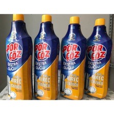 Porçöz Ekstra Güçlü Pas ve Kireç Çözcü 4'lü Set 1 Litre Koku ve Özellikleriyle Etkili Temizlik