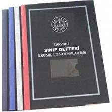 Gülpaş Sınıf Defteri Plastik Kapak Takvimli 25x35 cm 383 Renk Seçenekleriyle