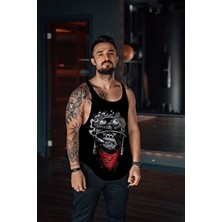 Freeyez Gritty Gorilla Dokuma Kumaşlı Sporcu Atleti Fitness Tank Top