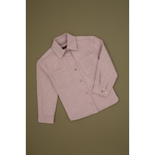U.S. Polo Assn. Kız Çocuk Pudra Jean Gömlek 50314492-VR042