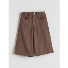 Lc Waikiki Yeni Sezon Bermuda Fit Kız Çocuk Şortolon