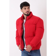 Dik Yaka Oversize Bomber Şişme Kışlık Mont Pldp 3018_50465