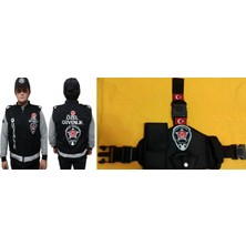 Mükemmel Klas,güvenlik Yeleği ve Güvenlik Bacak Kılıfı Al.sıvıle Satılmaz.