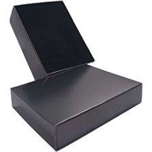 Fatih Kutu Siyah Renk Süngerli Takı Kutusu 8X6X3 Kişiselleştirilebilir 25 Adet Hediye Seçeneğiyle