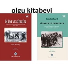 Türk Tarih Kurumu Vakfı Olgu Kitabevi Ölüm ve Sürgün - Türkler ve Ermeniler 2 Kitap Set Justin Mccarthy
