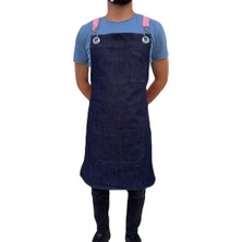Kot Pembe Çapraz Askılı Askılı Trend Önlük