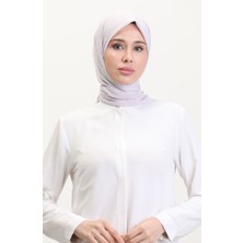 Bambu Eşarp 70248-02 Gümüş Gri