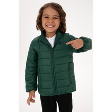 U.s. Polo Assn. Erkek Çocuk Koyu Yeşil Mont 50312088-VR079