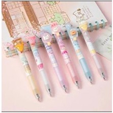 Sanrio Kawaii 3D Figürlü Tükenmez Jel Kalemler Rengarenk Sevimli Okul Öncesi Hediyelik KALEMLER1ADET