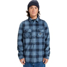 Quiksilver Bering Strait Check Shirt Erkek Polar Ceket
