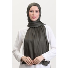 Kristal Şal 70255-22 Koyu Haki