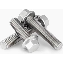 Flanşlı Civata Galvaniz Kaplama 20 Adet Akb 8.8 DIN692