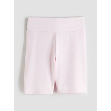 Lc Waikiki Yeni Sezon Beli Lastikli Kız Çocuk Kısa Tayt