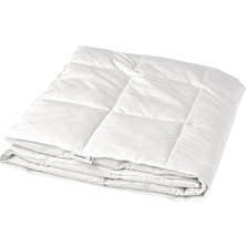 IKEA İKEA FJÄLLBRÄCKA  Çift Kişilik Yorgan Beyaz Hafif Sıcak Tutar 240 x 220 Cm Kuş Tüyü