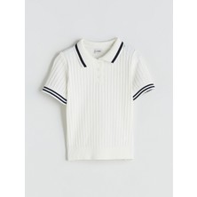 Lc Waikiki Yeni Sezon Polo Yaka Kız Çocuk Triko Kazak