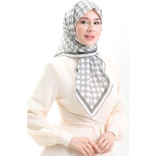 Desenli Soft Eşarp 70294-09 Küf Yeşili