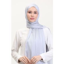 Kristal Şal 70255-03 Gümüş Gri