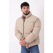 Dik Yaka Oversize Bomber Şişme Kışlık Mont Pldp 3018_50465