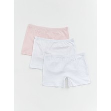 Lc Waikiki Yeni Sezon Basic Kız Çocuk Boxer 3'lü