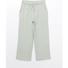 Lc Waikiki Yeni Sezon Beli Lastikli Dokulu Kız Çocuk Pantolon