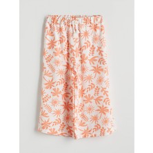 Lc Waikiki Yeni Sezon Beli Lastikli Kız Çocuk Kapri