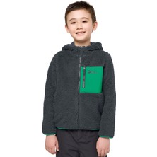 Jack Wolfskin Ice Curl Hood Jacket K Unisex Çocuk  Polar Ceket