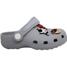 Erkek Çocuk Örümcek Adam Sticker Cross Havuz Kreş Bahçe Günlük Terlik