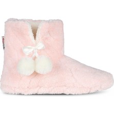 Kadın Panduf Kışlık Ev Botu Ev Ayakkabısı Su Yolu Velsoft Sessiz Taban