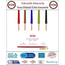 Öznur NYA Tek Damar 1,5 mm Kablo - Mavi - 2 Metre