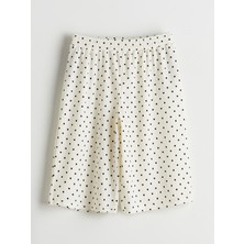 Lc Waikiki Yeni Sezon Beli Lastikli Puantiyeli Kız Çocuk Şort