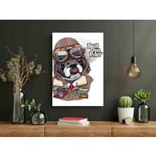 Pilot Köpek -Ahşap Mdf Tablo