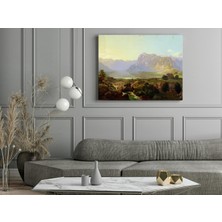 Anton Karinger - Bohinjsko Jezero - Ahşap Mdf Tablo