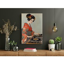 Dj Geyşa Pop Art - Ahşap Mdf Tablo
