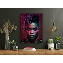 Sotho Boncuk Deseni - Ahşap Mdf Tablo