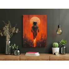 Yıldız Rotası - Ahşap Mdf Tablo