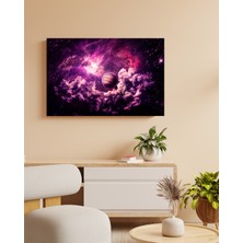 Uzay Haritası - Ahşap Mdf Tablo