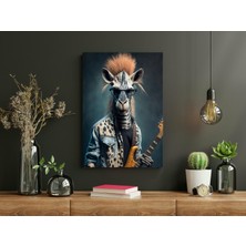 Zebra Rock - Ahşap Mdf Tablo